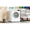 Front-load washing machine Bosch WAN2405MPL, 7 kg, 1200 RPM, A energy class, LED display, white