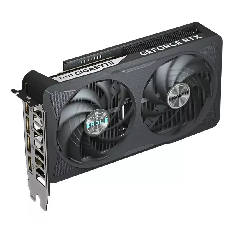 Graphics card GIGABYTE GeForce RTX 5060 8GB GDDR7, PCIe 5.0, 128-bit, 3840 CUDA, 2-slot, WINDFORCE 2X