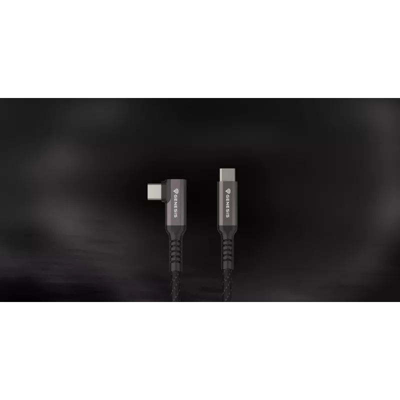 GENESIS NVC-2218 USB cable USB 3.2 Gen 2 (3.1 Gen 2) 3 m USB C Black, Grey