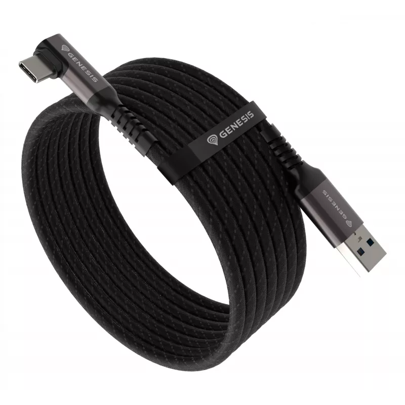 GENESIS NVC-2220 USB cable USB 3.2 Gen 1 (3.1 Gen 1) 3 m USB A USB C Black, Grey