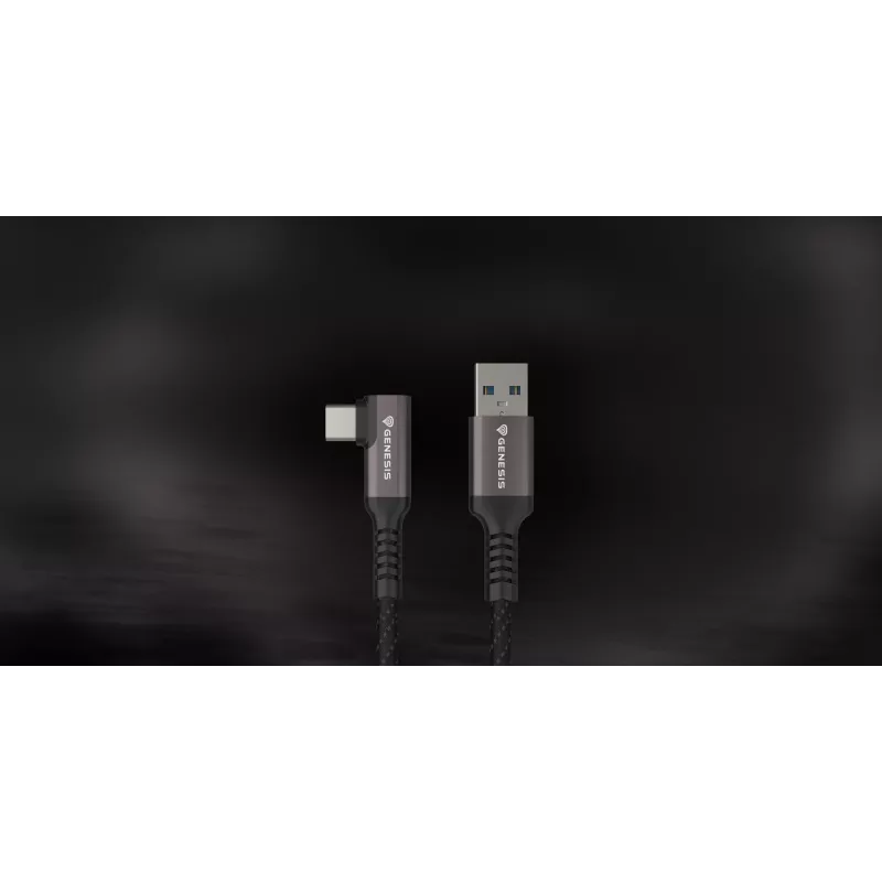 GENESIS NVC-2220 USB cable USB 3.2 Gen 1 (3.1 Gen 1) 3 m USB A USB C Black, Grey