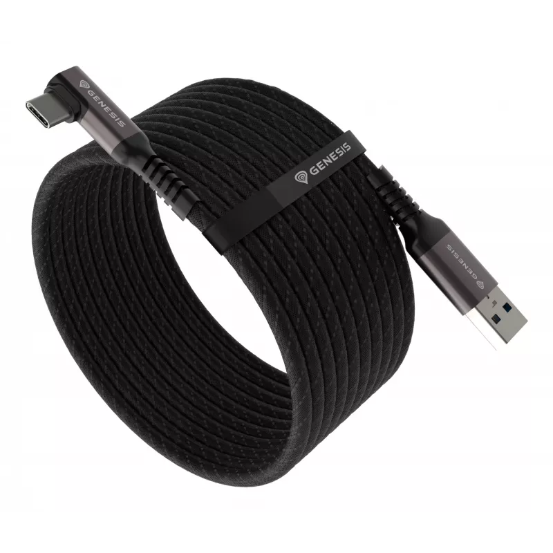 GENESIS NVC-2221 USB cable USB 3.2 Gen 1 (3.1 Gen 1) 5 m USB A USB C Black, Grey