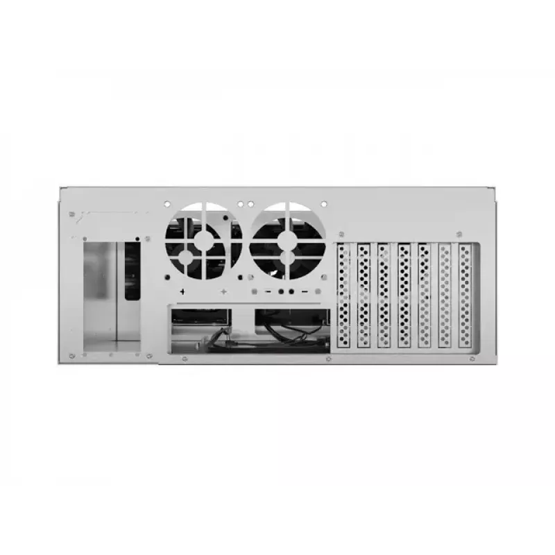 Lanberg SC01-5204-12B 4U Rackmount Server Chassis, Black, 5 Fans, Supports ATX/SSI EEB, 10x 3.5 inch Bays