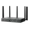 TP-Link ER706WP-4G wireless router Gigabit Ethernet Dual-band (2.4 GHz / 5 GHz) Black