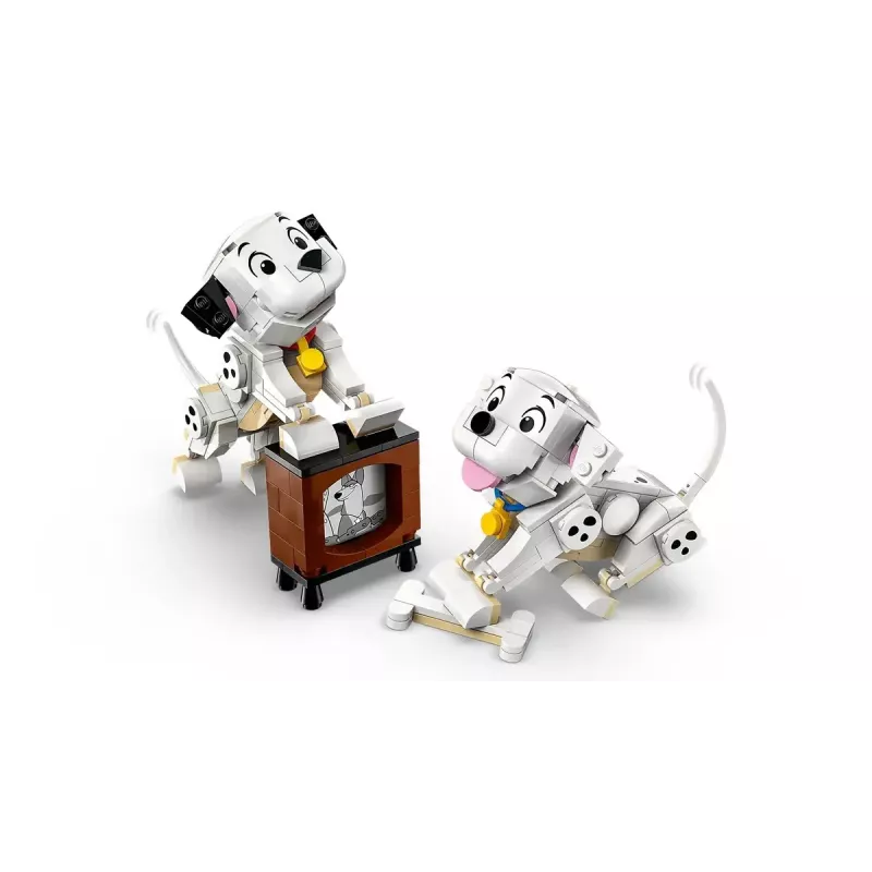 Construction toy LEGO Disney Classic Puppies Lucky and Penny set 43271, 268 pieces, height 90 mm, age 6+