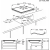 Electrolux Serie 500 EIT60433CT Black Built-in 60 cm Zone induction hob 4 zone(s)