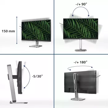 Philips 5000 series 24B2G5200/00 computer monitor 60.5 cm (23.8 inch) 1920 x 1080 pixels Full HD LCD Anthracite