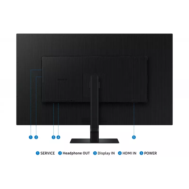 Samsung S70D computer monitor 94 cm (37 inch) 3840 x 2160 pixels 4K Ultra HD LCD Black