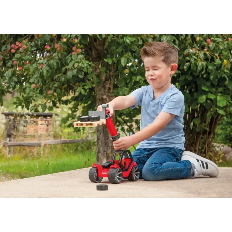 Toy telescope loader Lena Truxx2 04518 — plastic construction vehicle playset