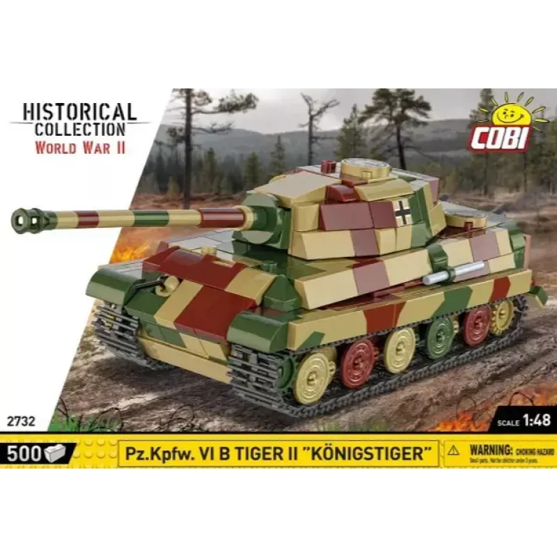 Plastic Model Kit Cobi Pz.Kpfw. VI B Tiger II Königstiger 1:35 scale (COBI-2732)