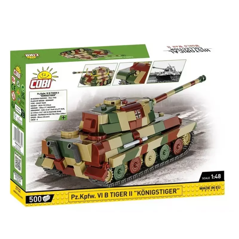 Plastic Model Kit Cobi Pz.Kpfw. VI B Tiger II Königstiger 1:35 scale (COBI-2732)