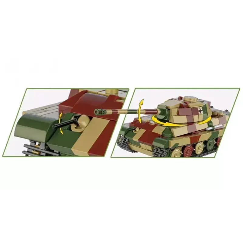 Plastic Model Kit Cobi Pz.Kpfw. VI B Tiger II Königstiger 1:35 scale (COBI-2732)