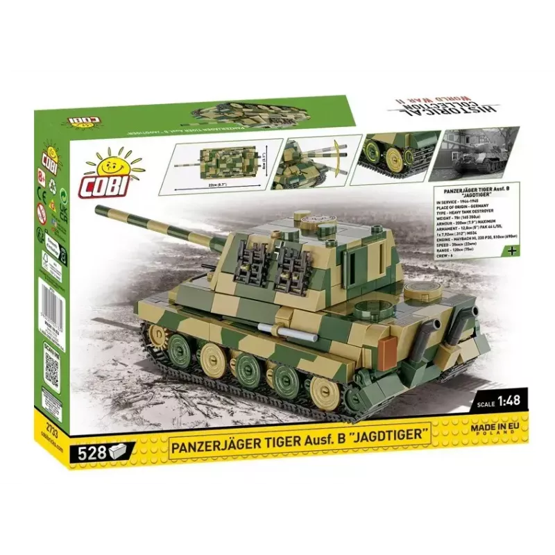 Scale model kit Cobi Panzerjäger Tiger Ausf. B Jagdtiger 1:35 scale