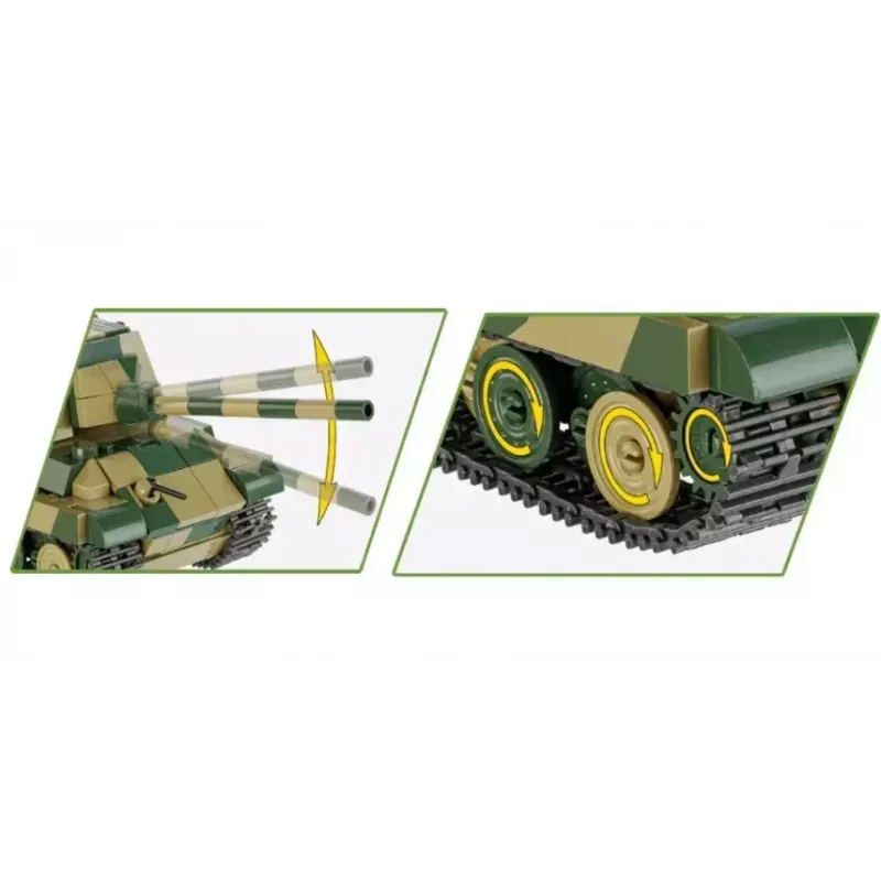 Scale model kit Cobi Panzerjäger Tiger Ausf. B Jagdtiger 1:35 scale
