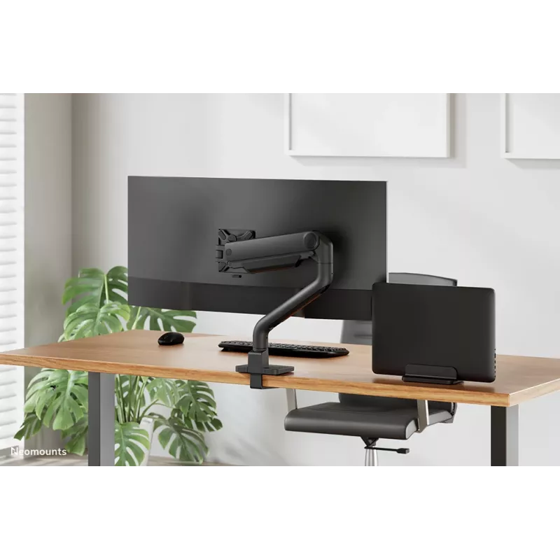 Neomounts NSLS300BLACK Laptop holder 11-17 inch - universal, Laptop stand, Black, Aluminium, 27.9 cm (11 inch), 43.2 cm (17 inch), 5 kg