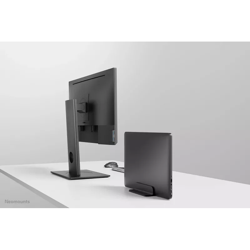Neomounts NSLS300BLACK Laptop holder 11-17 inch - universal, Laptop stand, Black, Aluminium, 27.9 cm (11 inch), 43.2 cm (17 inch), 5 kg
