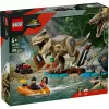 LEGO dinosaur building set T. rex River Escape 76975 — 199 pieces, 2 minifigures, age 5+
