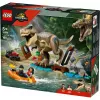 LEGO dinosaur building set T. rex River Escape 76975 — 199 pieces, 2 minifigures, age 5+