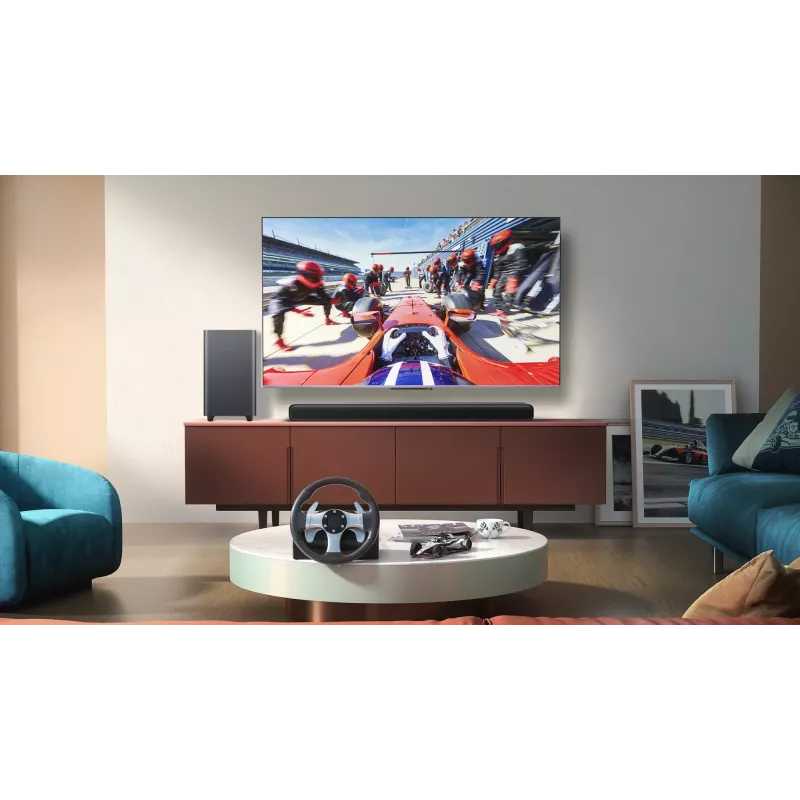 TCL S S55H Class 2.1 Channel Sound Bar with Dolby Atmos, Wireless Subwoofwer, and Bluetooth Music Streaming