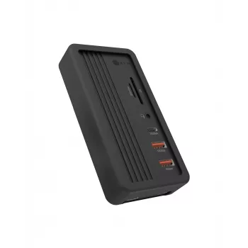 ICY BOX IB-DK4072M-CU31 USB 3.2 Gen 2 (3.1 Gen 1) Type-C Black