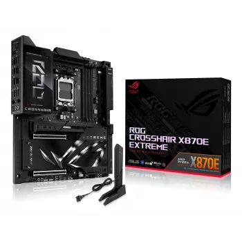 Motherboard ASUS ROG CROSSHAIR X870E EXTREME — AMD X870E, Socket AM5, Extended ATX, DDR5, 4 DIMM, Wi‑Fi 7, 5 Gb LAN, 5x M.2