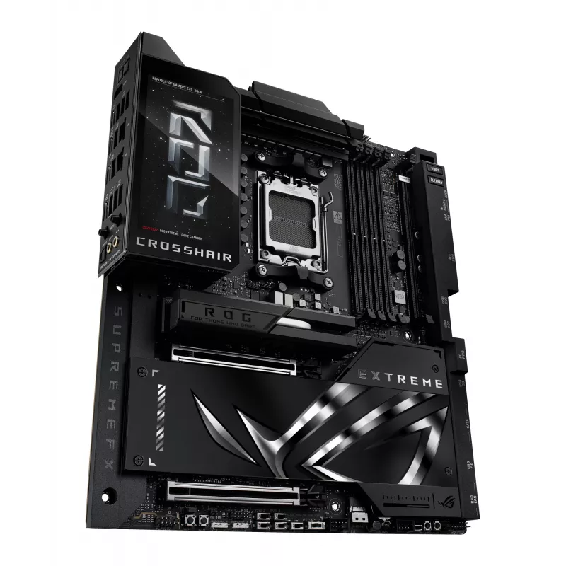 Motherboard ASUS ROG CROSSHAIR X870E EXTREME — AMD X870E, Socket AM5, Extended ATX, DDR5, 4 DIMM, Wi‑Fi 7, 5 Gb LAN, 5x M.2