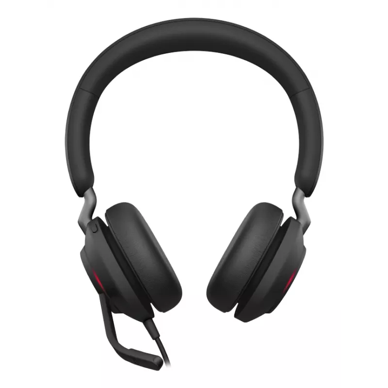 Jabra Evolve2 40 SE Headset Wired Head-band Calls/Music USB Type-C / USB Type-A Black