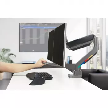 Dual Monitor Arm Kensington SmartFit K58272WW Clamp/Grommet 18kg