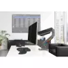 Dual Monitor Arm Kensington SmartFit K58272WW Clamp/Grommet 18kg