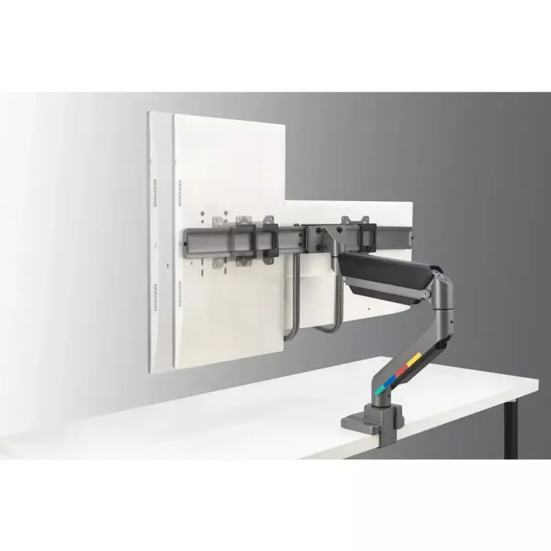 Dual Monitor Arm Kensington SmartFit K58272WW Clamp/Grommet 18kg