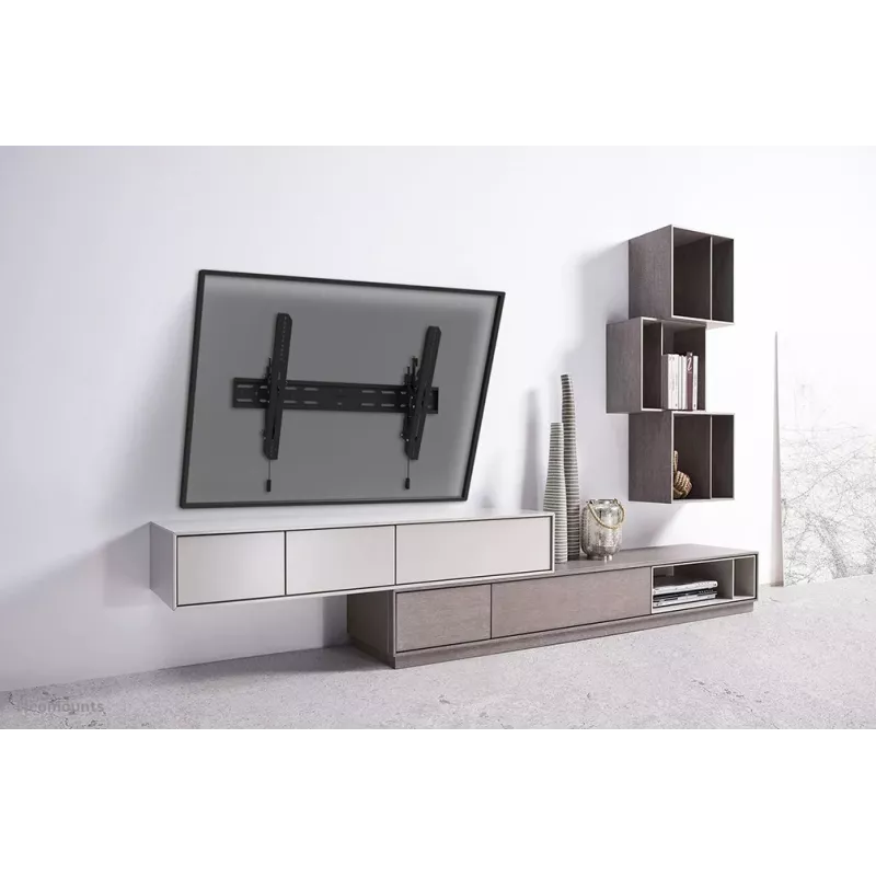 Neomounts WL35S-850BL18 TV mount wall 43-86 inch - tiltable - lockable - fast installation