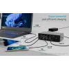 i-tec Thunderbolt5 Quattro Display Docking Station, 5x USB, 2.5 GLAN + Power Delivery 140W