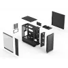 PC case Fractal Design Epoch Black TG RGB Light Tint Midi Tower Black
