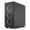 PC case Fractal Design Epoch Black TG RGB Light Tint Midi Tower Black