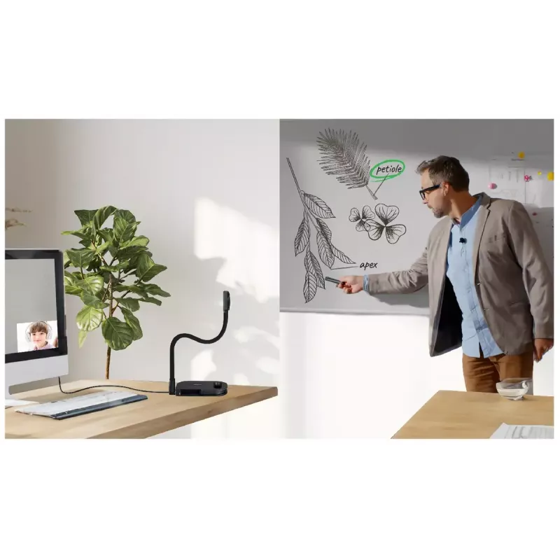 Document Camera AVer U50+ Black 25.4 / 3.2 mm CMOS USB 2.0