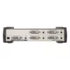 ATEN 4-Port DVI Audio/Video Splitter, DVI, 4x DVI-I, 1920 x 1200 pixels, Black, Silver, Metal, Full HD