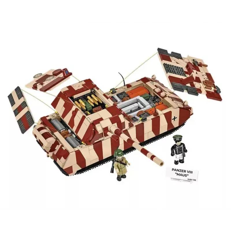 Cobi Building Blocks Panzer VIII Maus model kit 1:35 scale COBI-3138, detailed military vehicle replica