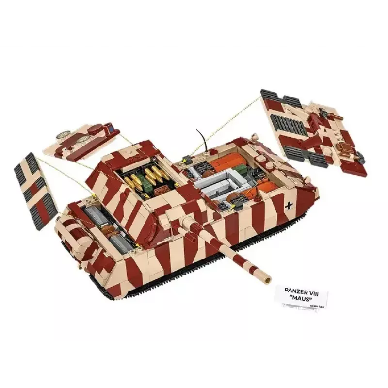 Cobi Building Blocks Panzer VIII Maus model kit 1:35 scale COBI-3138, detailed military vehicle replica