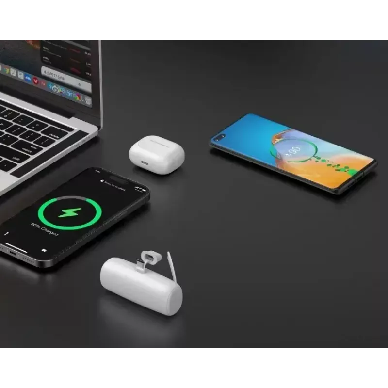 Portable Battery Powerbank P5 PLUG-IN 5000mAh