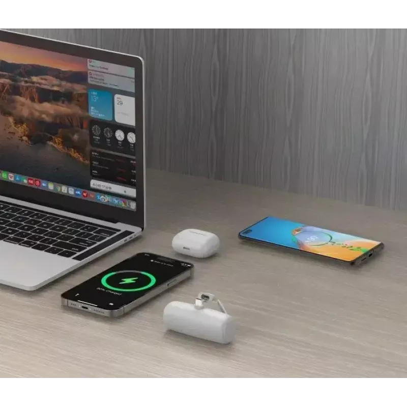 Portable Battery Powerbank P5 PLUG-IN 5000mAh