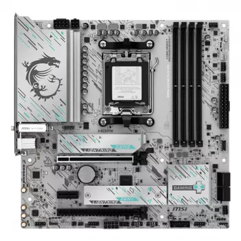 Motherboard MSI B850M GAMING PLUS WIFI — AMD B850, Socket AM5, micro ATX, DDR5, 4x DIMM, 3x M.2, Wi‑Fi 7, 5Gb LAN