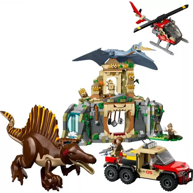 LEGO Jurassic World Air Mission with Quetzalcoatlus and Spinosaurus 76976 — 984 pieces, 4 minifigures, age 8+