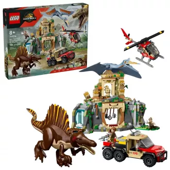LEGO Jurassic World Air Mission with Quetzalcoatlus and Spinosaurus 76976 — 984 pieces, 4 minifigures, age 8+