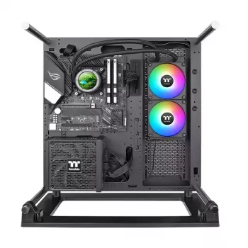 Liquid cooling kit Thermaltake CL-W414-PL12SW-A 12 cm Black