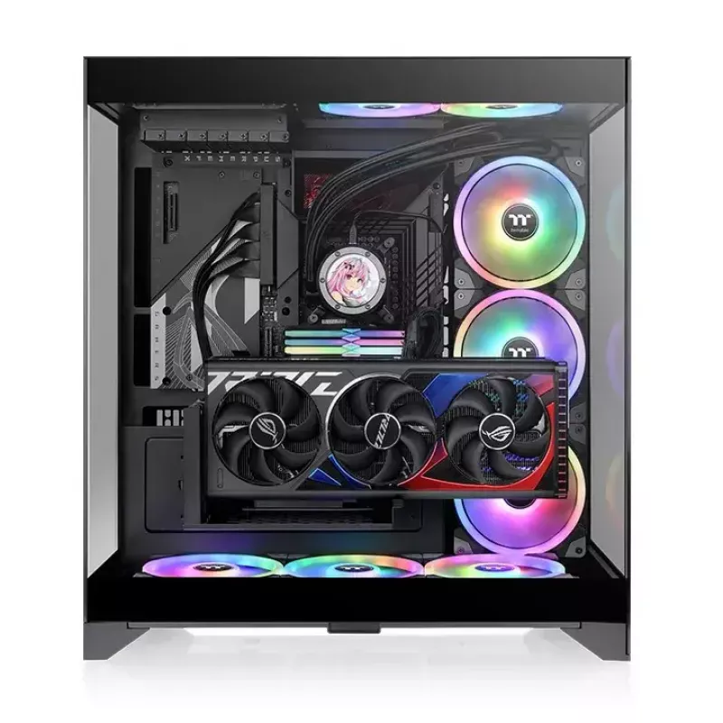 PC Case Thermaltake CTE E550 TG Midi Tower Black