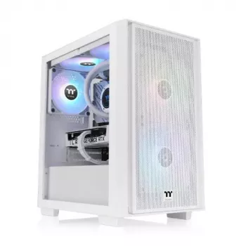 PC case Thermaltake Versa H16 TG ARGB Micro Tower White