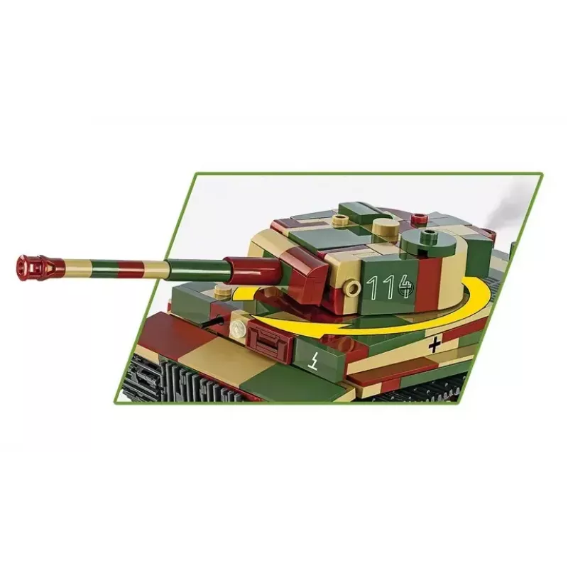 Scale model building set Cobi Pz.Kpfw. VI Tiger Ausf. E 1:35 scale, detailed brick kit