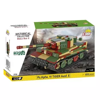 Scale model building set Cobi Pz.Kpfw. VI Tiger Ausf. E 1:35 scale, detailed brick kit
