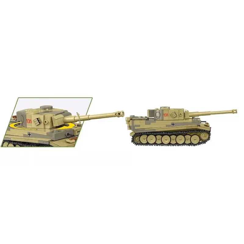Construction Set Cobi Panzer VI Tiger I 442 pieces model COIB-2734