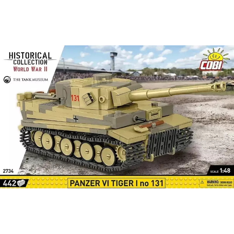 Construction Set Cobi Panzer VI Tiger I 442 pieces model COIB-2734